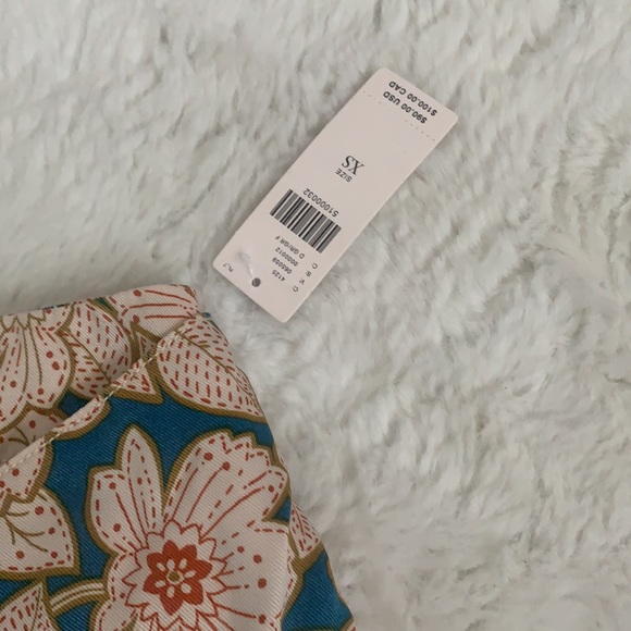 NWT anthro high rise tie front skirted short - Picture 3 of 6